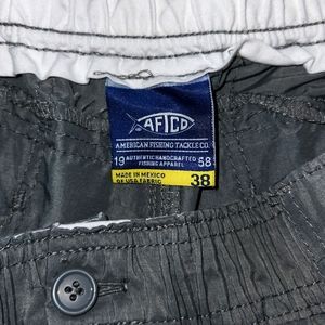 Men's Aftco Fishing Shorts - Gray